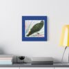 Artistic Crow Splash Canvas Print, Unique Wall Art Decor, Colorful Home Styling, Gift for Bird Lovers, Modern Art for Any Room