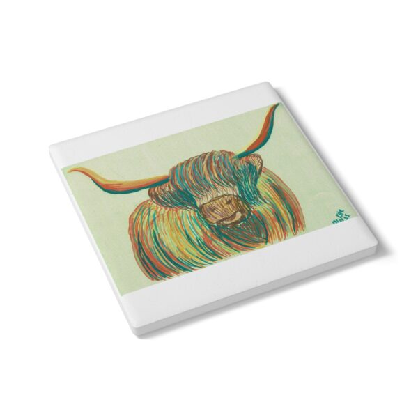 Highland Cow Ceramic Coaster Set | Perfect Rustic Home Decor, Gift for Cow Lovers, Kitchen Accessory, Unique Tabletop Decor, [...]