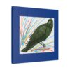 Artistic Crow Splash Canvas Print, Unique Wall Art Decor, Colorful Home Styling, Gift for Bird Lovers, Modern Art for Any Room