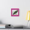 Artistic Crow Splash Canvas Print, Unique Wall Art Decor, Colorful Home Styling, Gift for Bird Lovers, Modern Art for Any Room