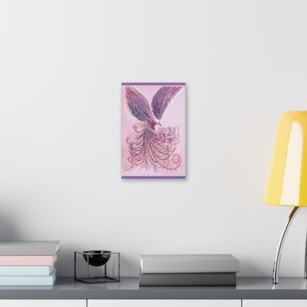 Phoenix Canvas Wall Art, Boho Home Decor, Bird Painting, Colorful Art Print, Unique Gift for Art Lovers, Inspirational Decor