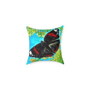 Butterfly Art Decorative Pillow | Nature-Inspired Home Decor, Gift for Nature Lovers, Colorful Cushion for Living Room, Butterfly [...]