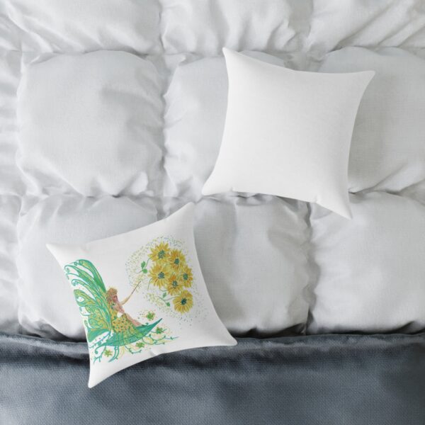 Dahlia Fairy Pillow - Home Decor, Bohemian Style, Cozy Accent