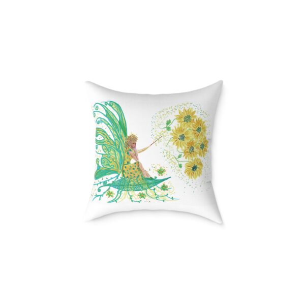 Dahlia Fairy Pillow - Home Decor, Bohemian Style, Cozy Accent
