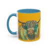 Highland Cow Mug - Whimsical Colorful Coffee Cup for Animal Lovers, Unique Gift for Birthdays, Holidays, Home Decor, Office Use