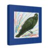 Artistic Crow Splash Canvas Print, Unique Wall Art Decor, Colorful Home Styling, Gift for Bird Lovers, Modern Art for Any Room