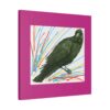 Artistic Crow Splash Canvas Print, Unique Wall Art Decor, Colorful Home Styling, Gift for Bird Lovers, Modern Art for Any Room