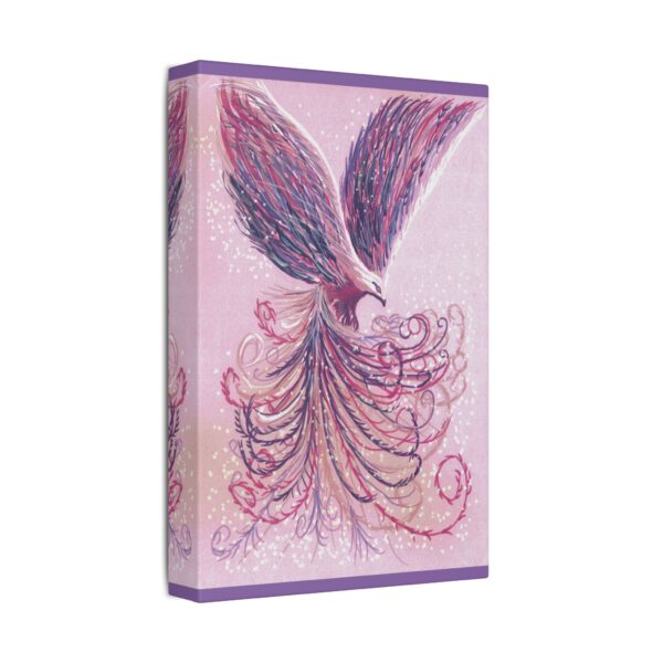 Phoenix Canvas Wall Art, Boho Home Decor, Bird Painting, Colorful Art Print, Unique Gift for Art Lovers, Inspirational Decor