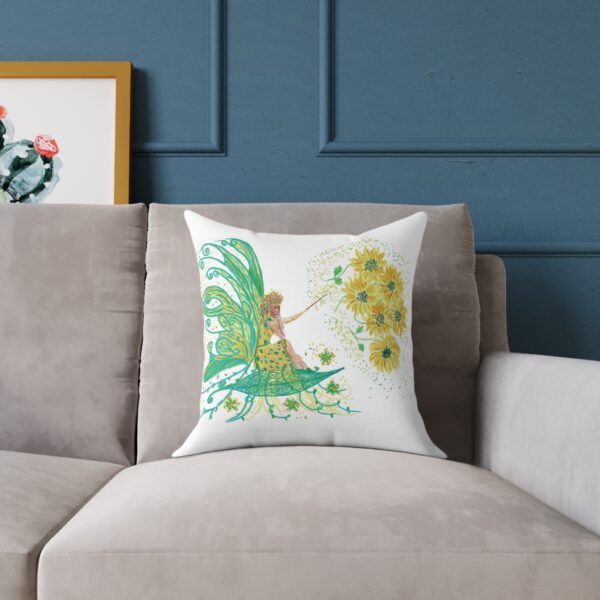 Dahlia Fairy Pillow - Home Decor, Bohemian Style, Cozy Accent