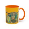 Highland Cow Mug - Whimsical Colorful Coffee Cup for Animal Lovers, Unique Gift for Birthdays, Holidays, Home Decor, Office Use