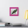 Artistic Crow Splash Canvas Print, Unique Wall Art Decor, Colorful Home Styling, Gift for Bird Lovers, Modern Art for Any Room
