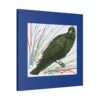 Artistic Crow Splash Canvas Print, Unique Wall Art Decor, Colorful Home Styling, Gift for Bird Lovers, Modern Art for Any Room
