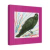 Artistic Crow Splash Canvas Print, Unique Wall Art Decor, Colorful Home Styling, Gift for Bird Lovers, Modern Art for Any Room