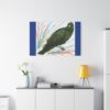 Artistic Crow Splash Canvas Print, Unique Wall Art Decor, Colorful Home Styling, Gift for Bird Lovers, Modern Art for Any Room