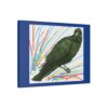 Artistic Crow Splash Canvas Print, Unique Wall Art Decor, Colorful Home Styling, Gift for Bird Lovers, Modern Art for Any Room