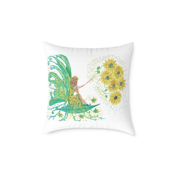 Dahlia Fairy Pillow - Home Decor, Bohemian Style, Cozy Accent