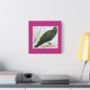 Artistic Crow Splash Canvas Print, Unique Wall Art Decor, Colorful Home Styling, Gift for Bird Lovers, Modern Art for Any Room