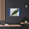 Artistic Crow Splash Canvas Print, Unique Wall Art Decor, Colorful Home Styling, Gift for Bird Lovers, Modern Art for Any Room