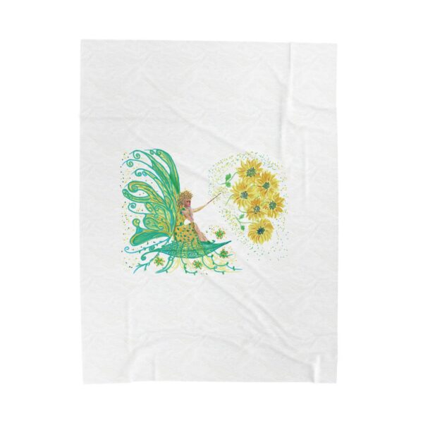 Enchanting Fairy Plush Blanket - Cozy Home Decor, Gift for All Ages, Ideal for Birthdays, Housewarming, Relaxation