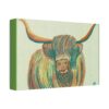 16292056712610848460_2048.jpeg Highland Cow Wall Art, Colorful Canvas Print, Farmhouse Decor, Animal Lover Gift, Rustic Home Decor