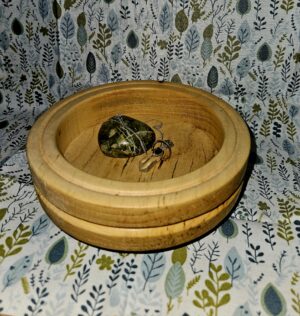 Artisan - Handcrafted Wooden Trinket Bowl